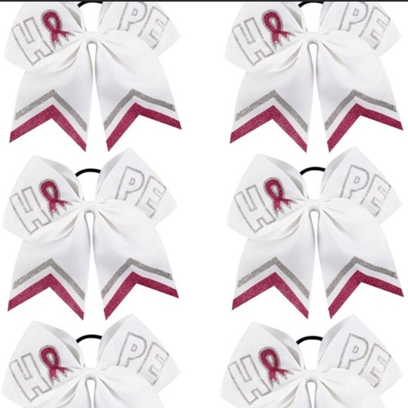 Hope Cheer Bows - Picture 3 of 4